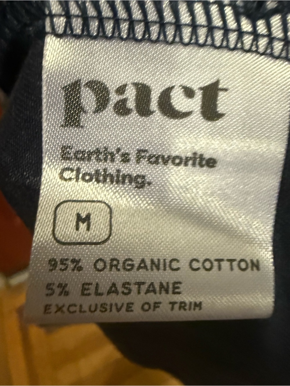 NWOT-PACT ORGANIC FIT & FLARE WRAP DRESS- MEDIUM - Picture 15 of 16